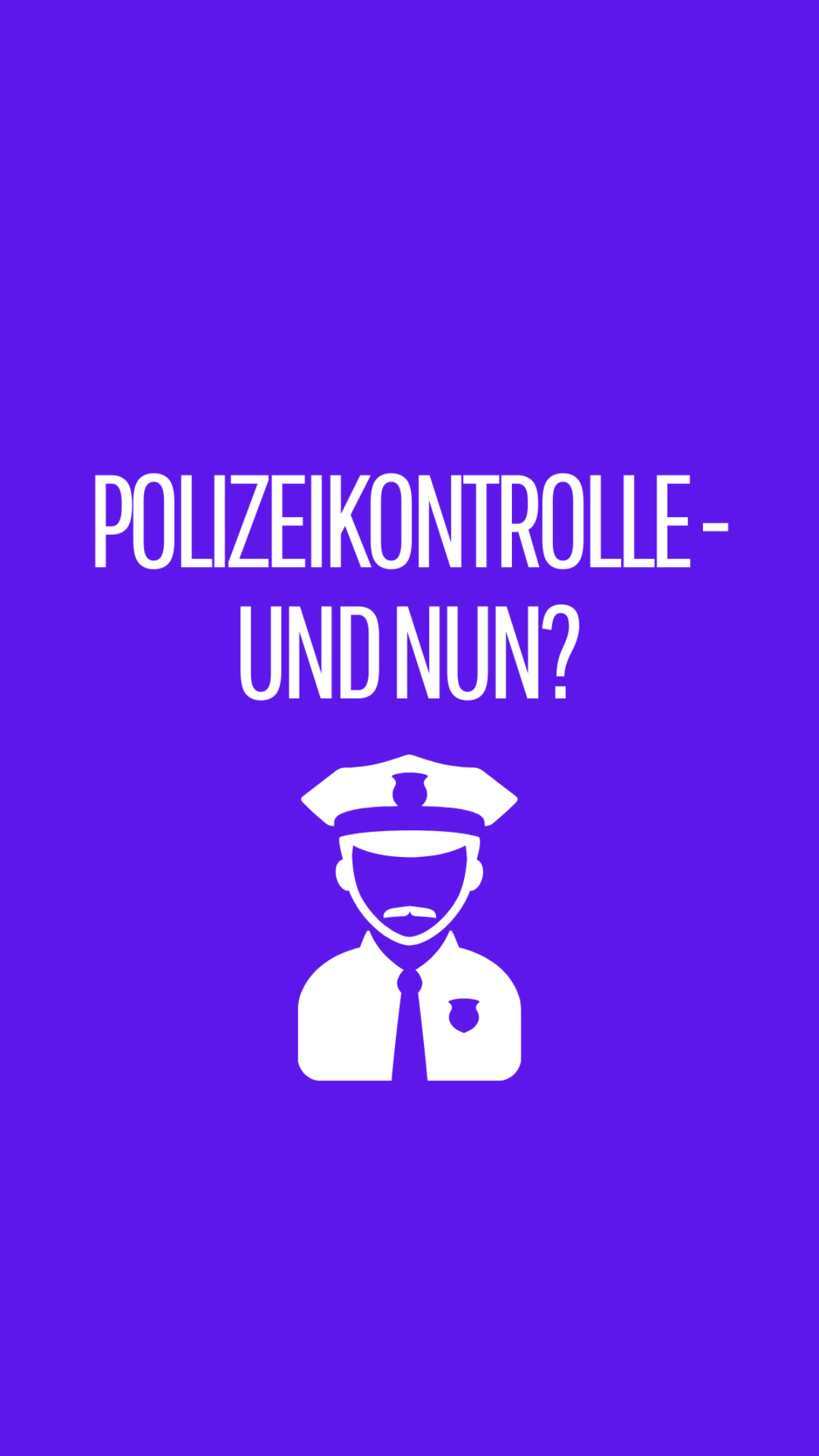 Polizeikontrolle 1